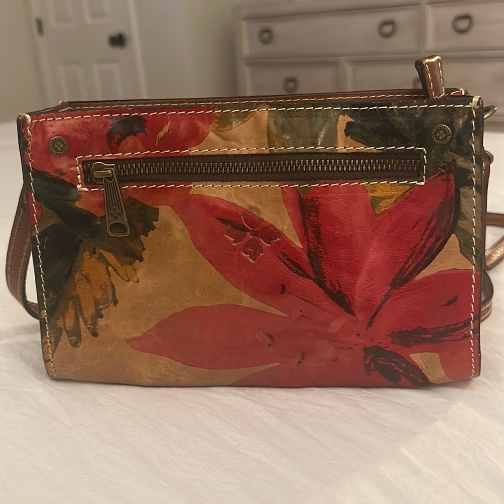 NWOT PATRICIA NASH Tropical Floral Crossbody Purse